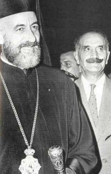 سرهنگ جورج گریواس و اسقف اعظم ماکاریوس سوم